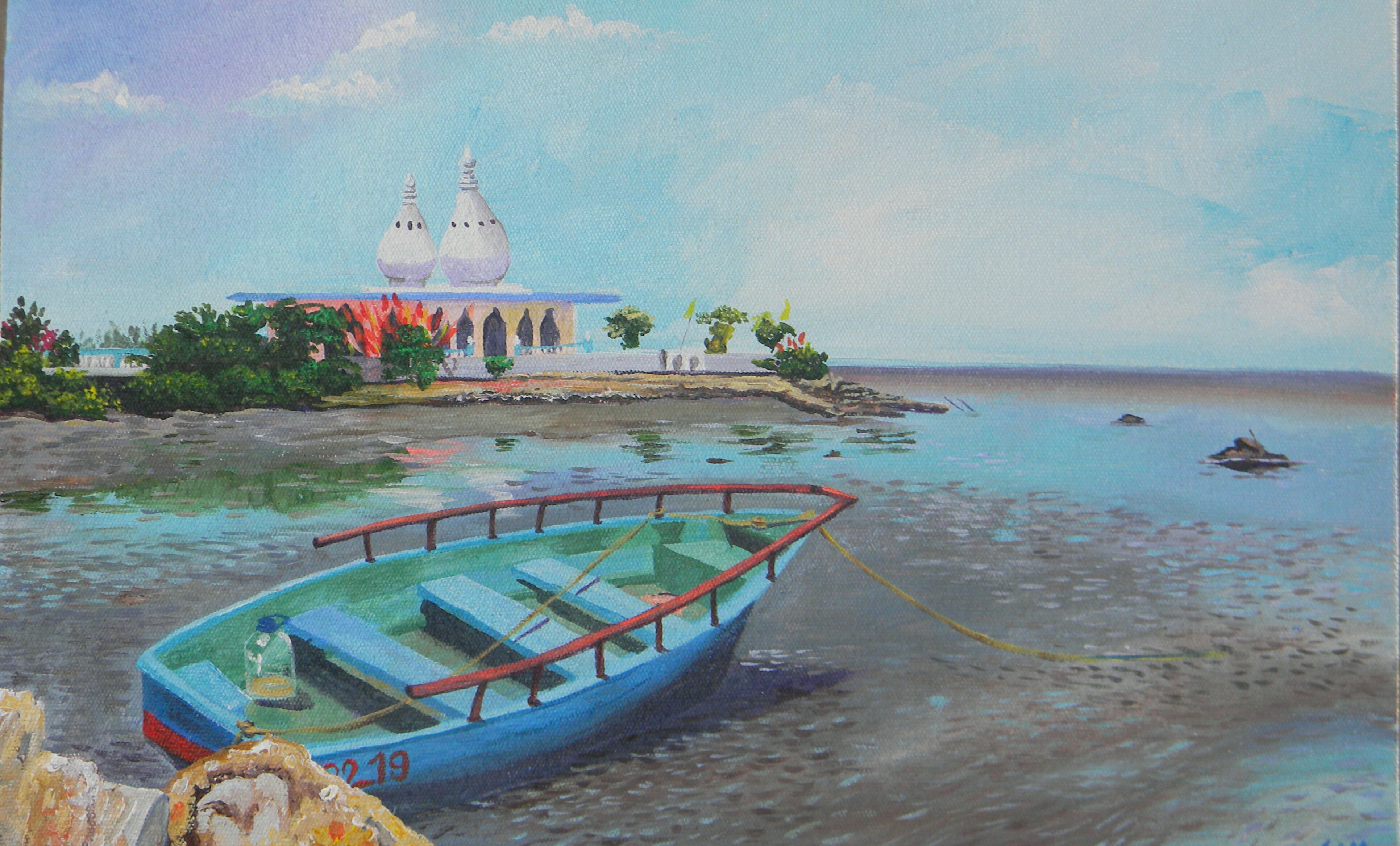 Temple on the Sea - Samantha Rochard 